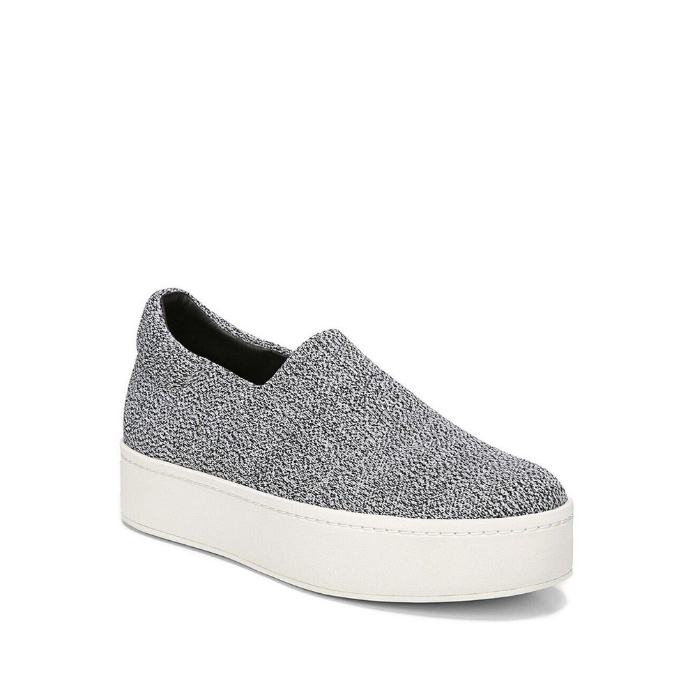 Vince Walsh Platform Sneakers Grey Marl 7.5 Women Slip On Shoes Loafers